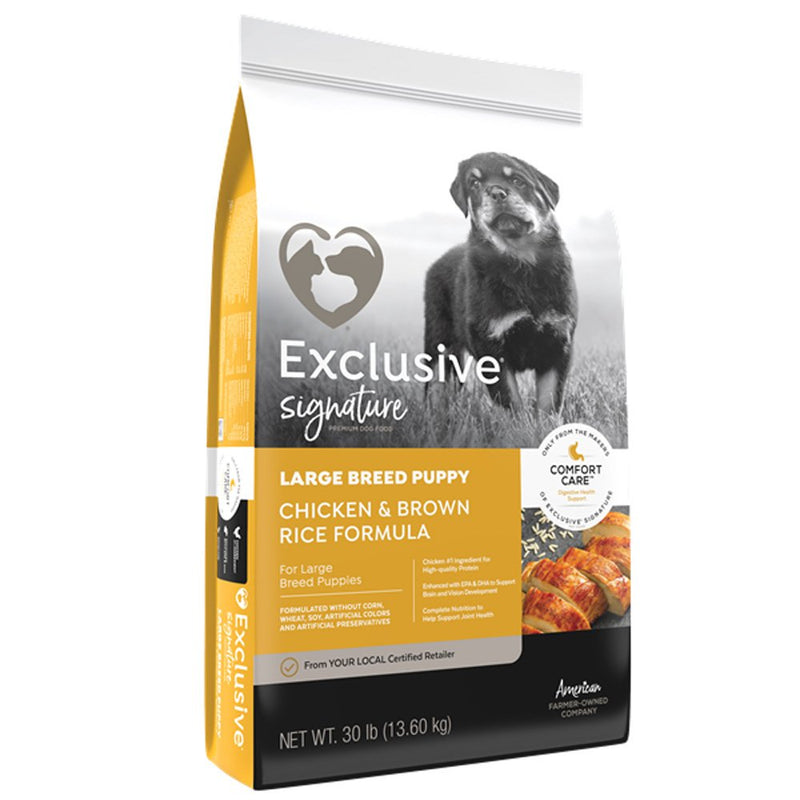Exclusive Large Breed Puppy Chicken Brown Rice