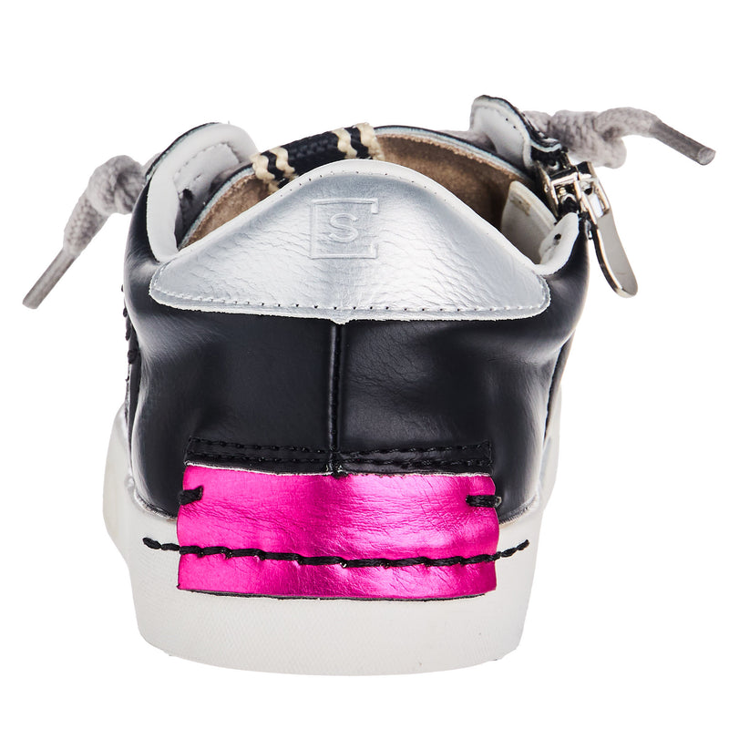 Shu Shop Toddlers Ruby Black Glitter Sneaker