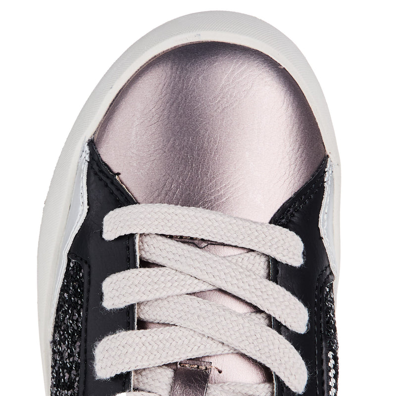 Shu Shop Toddlers Ruby Black Glitter Sneaker