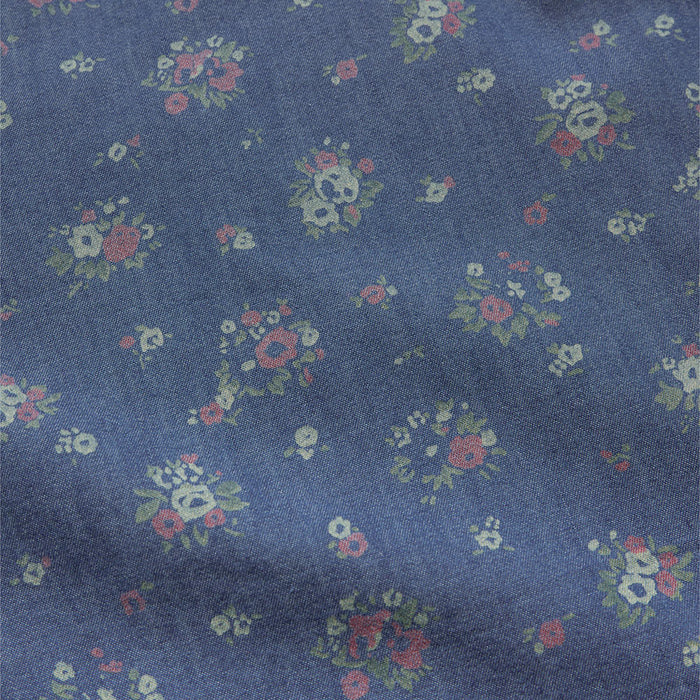 Howler Brothers Men's H Bar B Bouquets Washed Indigo Shirt