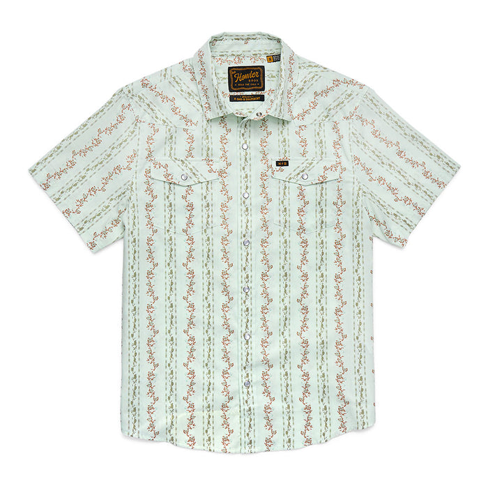 Howler Brothers H Bar Hibiscus Ribbon Mint Shirt
