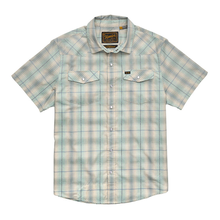Howler Brothers H Bar Prairie Plaid Seafoam Shirt