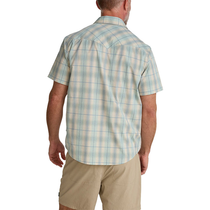 Howler Brothers H Bar Prairie Plaid Seafoam Shirt
