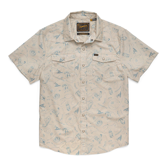 Howler Brothers Men's H Bar B Sea Rodeo Sand Shirt
