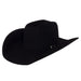 Black 5X Self Band 4 1/4" Brim Open Crown Felt Cowboy Hat