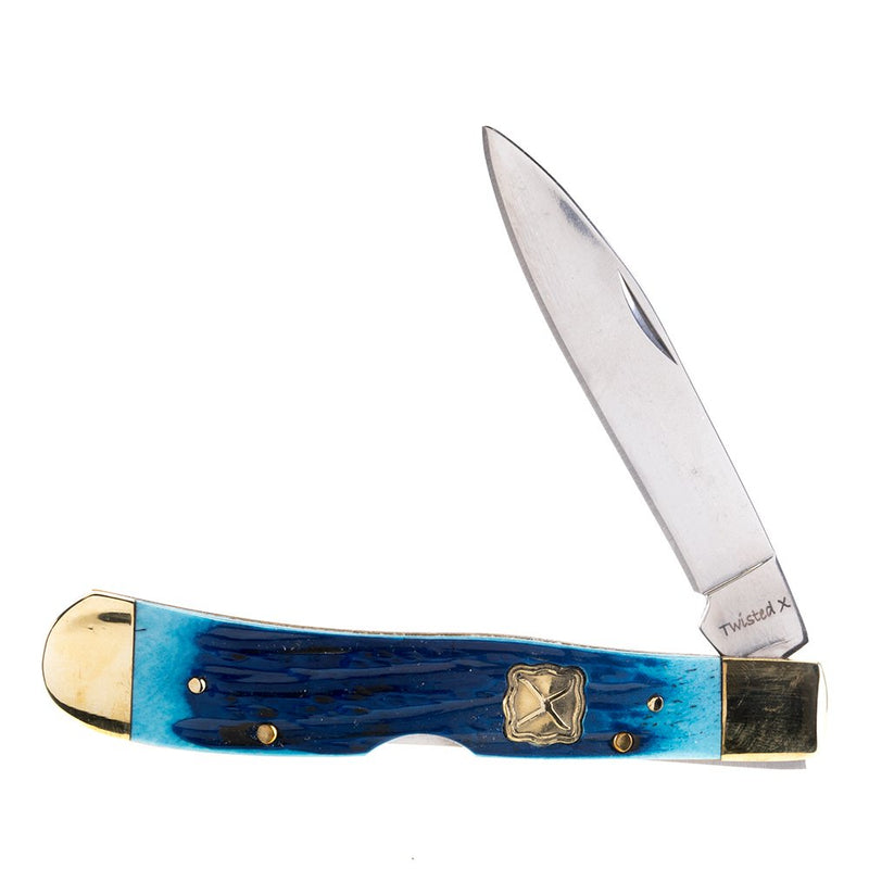 Twisted X Black Bone Lockback Knife