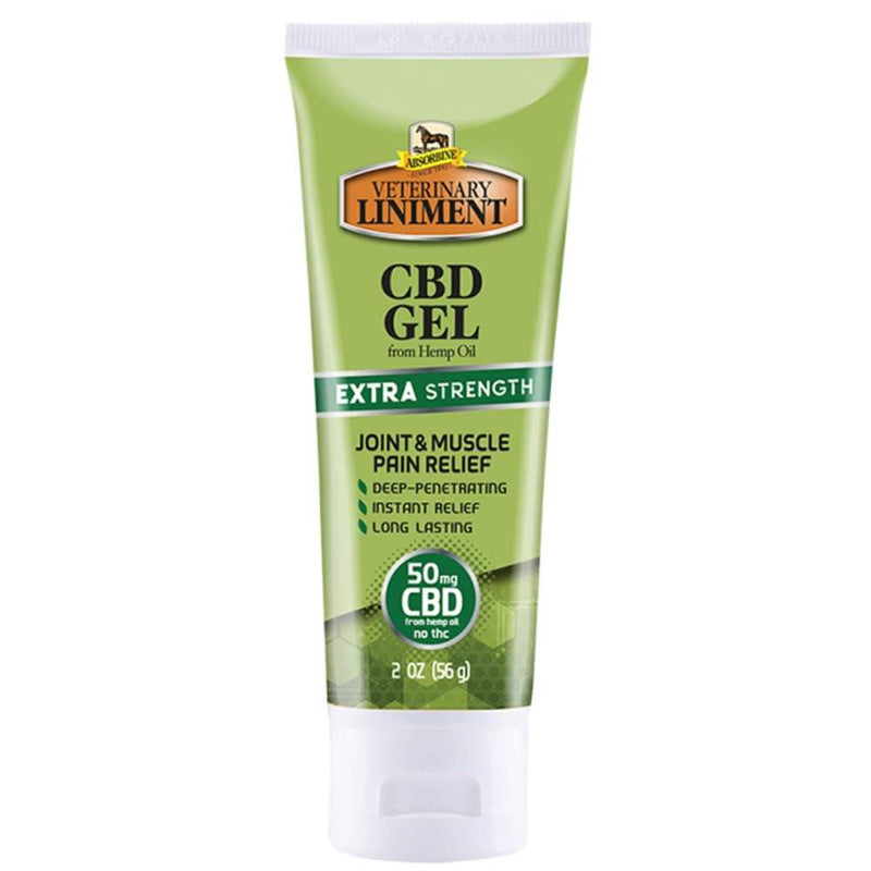 Absorbine Veterinary Liniment CBD Gel Extra Strength 2oz