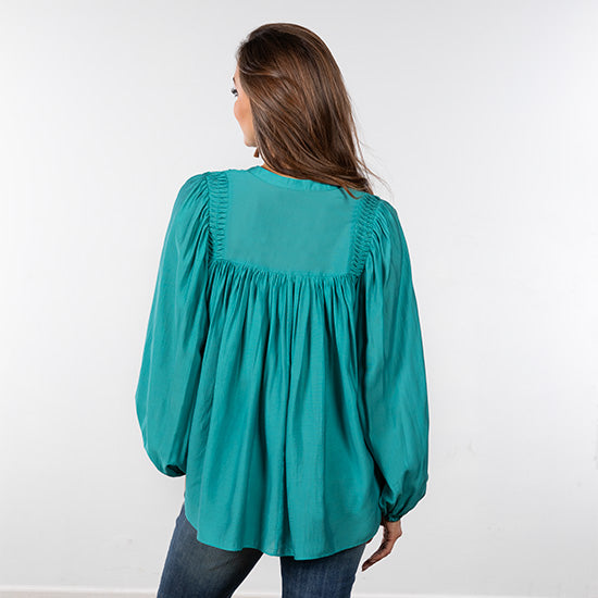 Easel Peacock Pastures Top