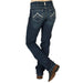 R.E.A.L. Mid Rise Stretch Icon Stackable Straight Leg Jean
