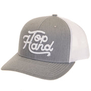 Grey Cap with White Logo