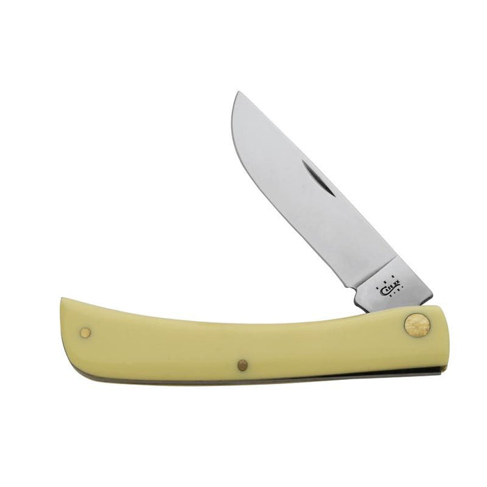 Smooth Yellow Sod Buster Knife