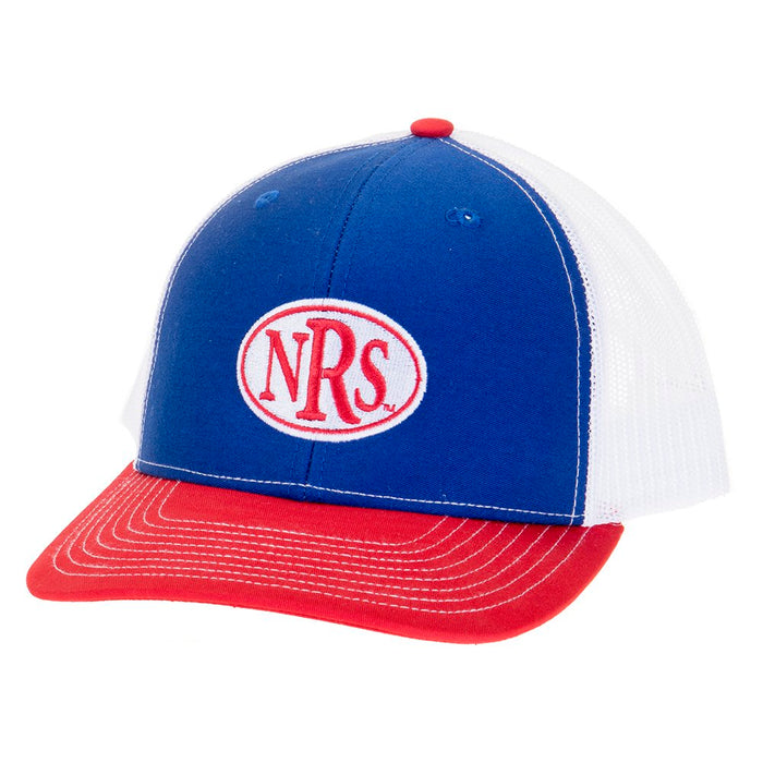 Red/White/Blue Oval Logo Cap