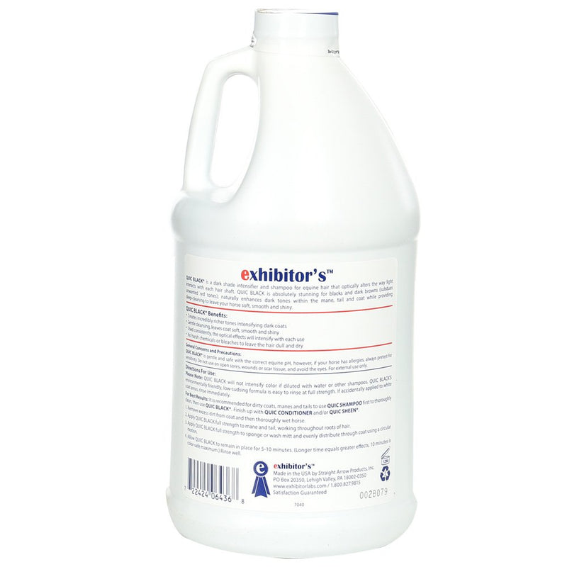 Exhibitor Labs Quic Black Shampoo 64oz