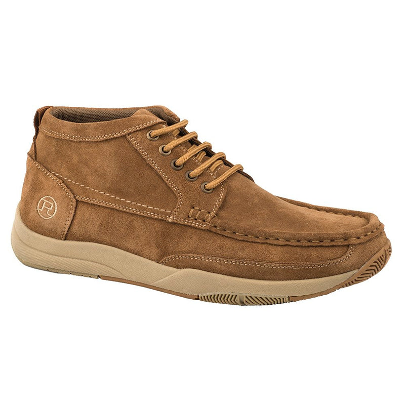 Mens Clear Cutt II Tan Suede Casual Shoe
