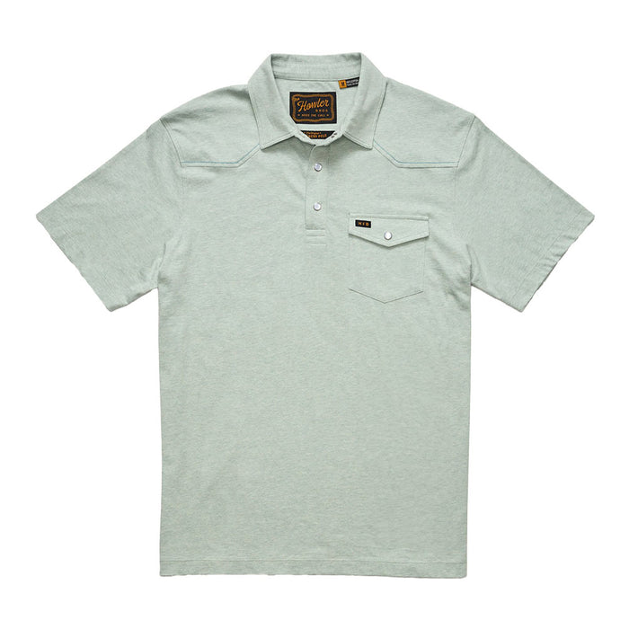 Howler Brothers Men's Ranchero Seafoam Polo