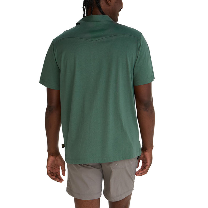 Howler Brothers Men's Ranchero Fern Green Polo