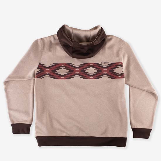 Hooey Tan Aztec Hoodie