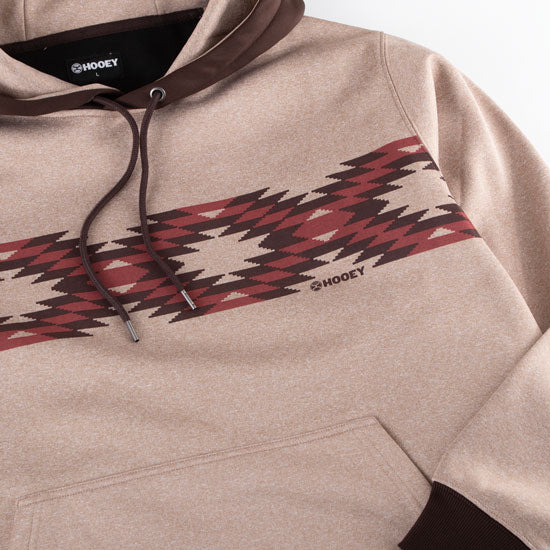 Hooey Tan Aztec Hoodie