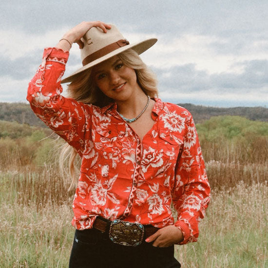 Star Strawberry Fields Top