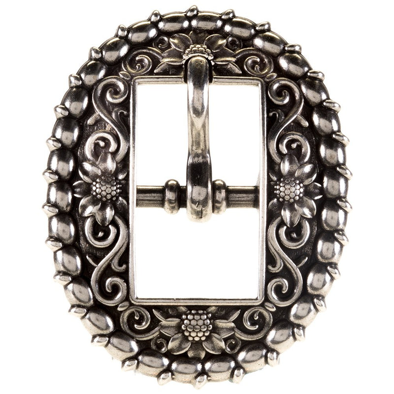 5/8" Scalloped Sunflower Buckle