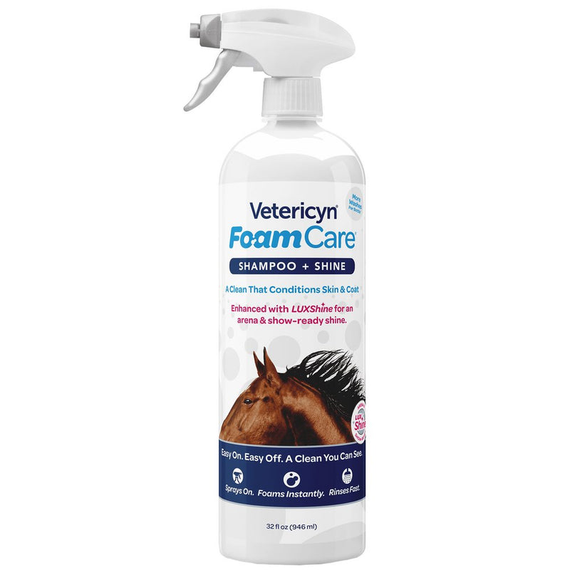 Foam Care Equine Shampoo 32oz