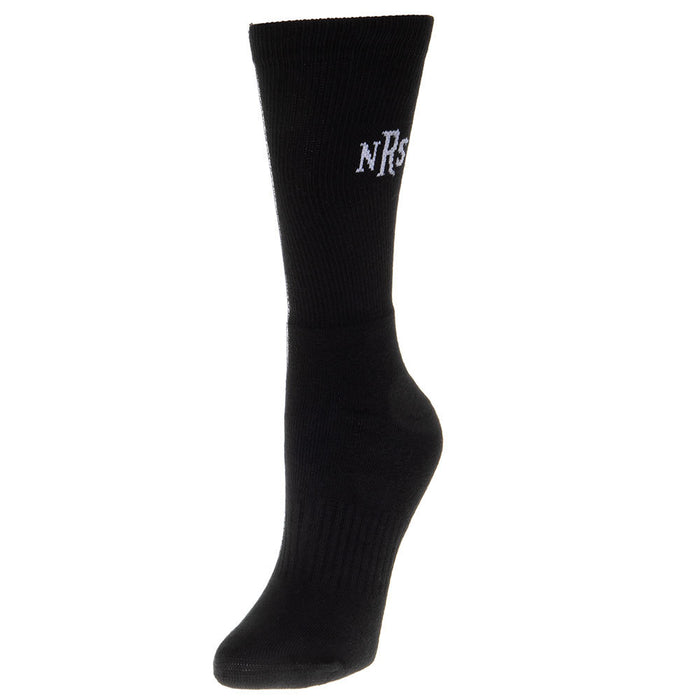 NRS Men's 3 Pack Black Crew Socks