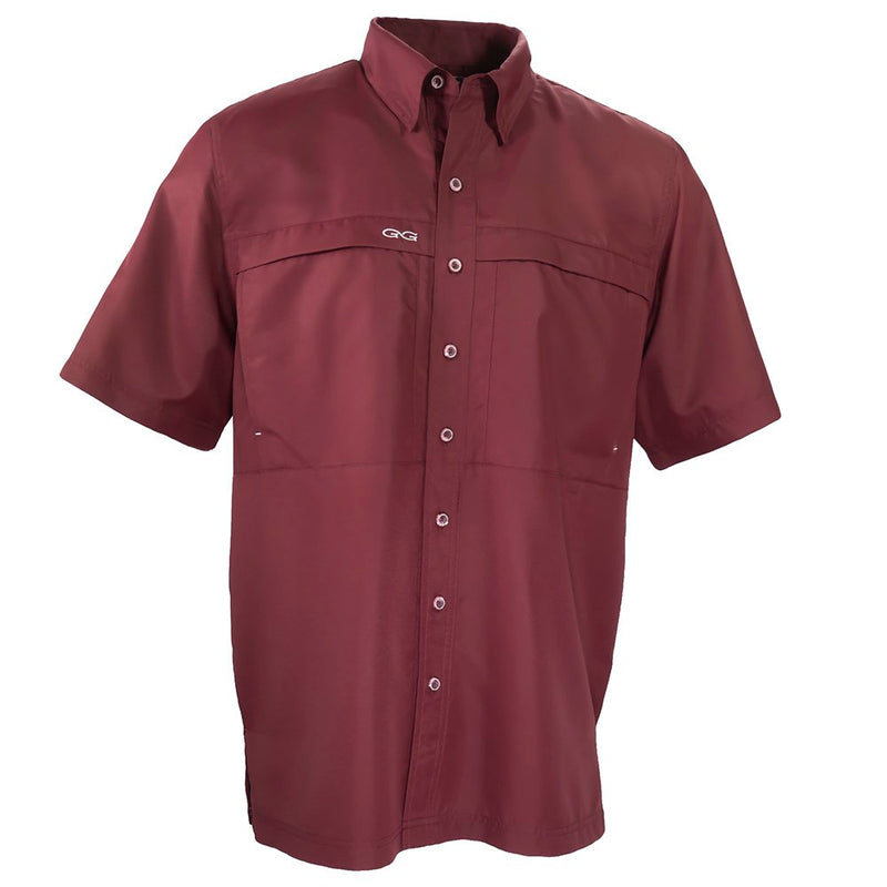 Men's Game Guard Maroon MicroFiber Shirt