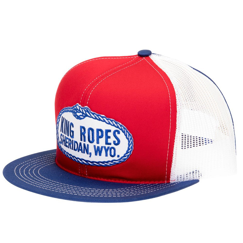 King Saddlery Inc Men's Ropes Trucker Cap