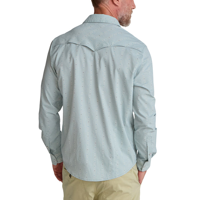 Howler Brothers Men's H Bar B Tech Supernova Ash Stripe Shirt