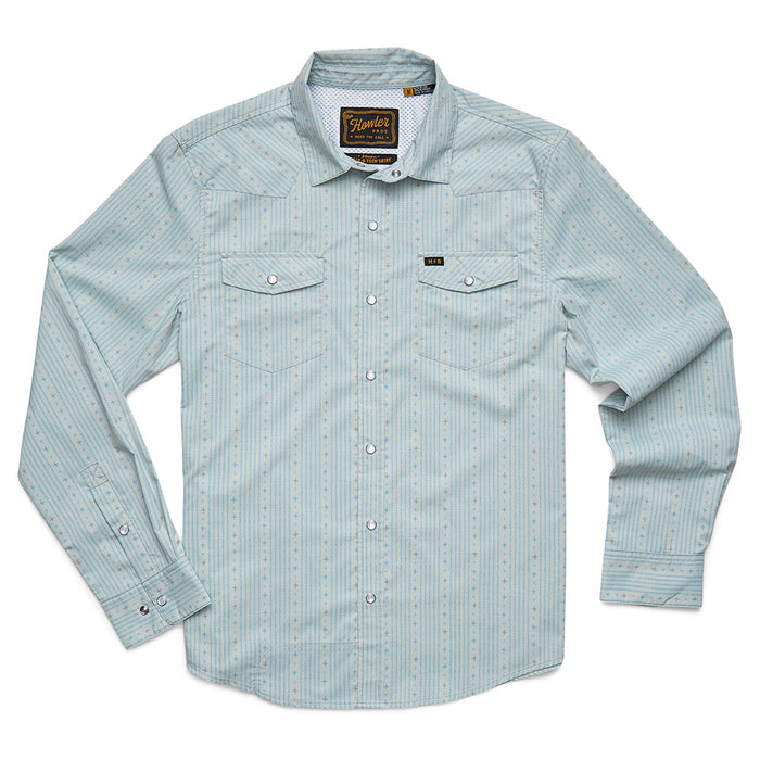Howler Brothers Men's H Bar B Tech Supernova Ash Stripe Shirt
