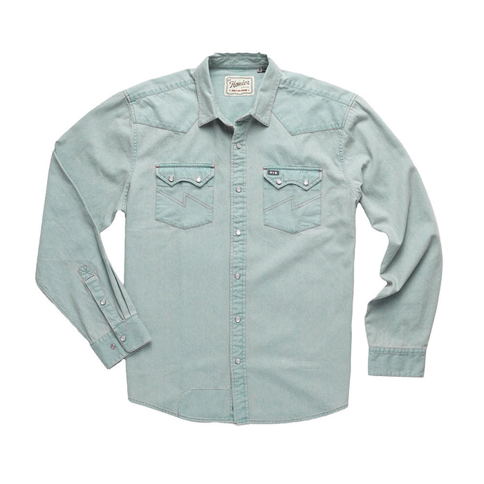 Howler Brothers Men's Dust Up Denim Garth Shirt