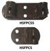 Horse Stall Front Post Connector Single