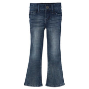 Girl's Dark Wash Boot Cut Jeans
