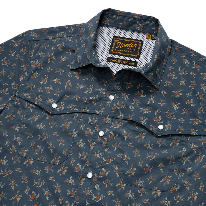 Howler Brothers Men's Open Country Tech Rancher Floral Slate Shirt