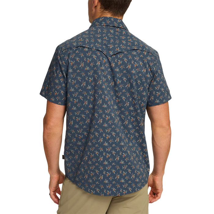 Howler Brothers Men's Open Country Tech Rancher Floral Slate Shirt