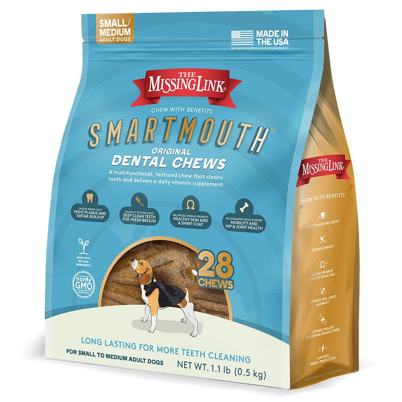 Smartmouth Dental Chews S/M Dogs 28ct