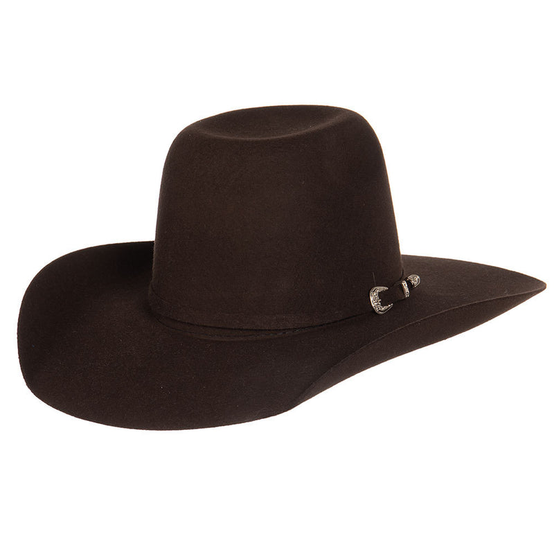 Youth Chocolate Pay Window Jr Felt Cowboy Hat