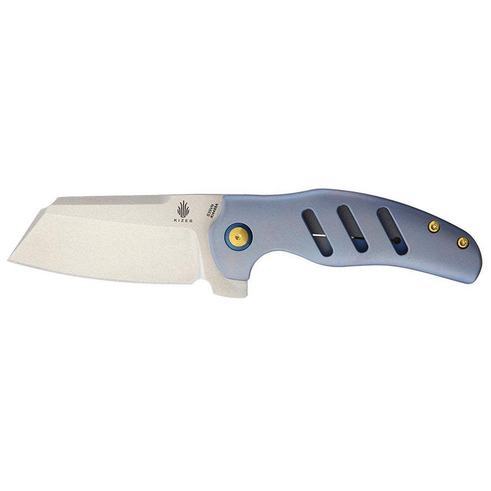 C01E Blue Titanium Framelock