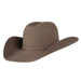 7X Pecan Rancher Crease 4 1/4" Brim Felt Cowboy Hat