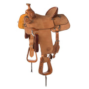 One-Third Breed Team Roping Saddle