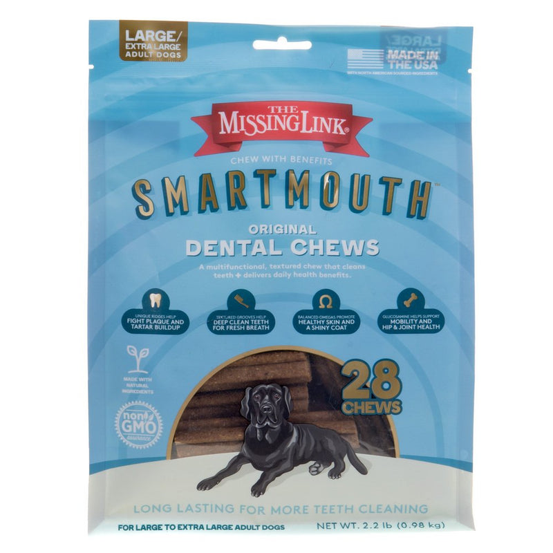 Smartmouth Dental Chews Lg/XL 28ct