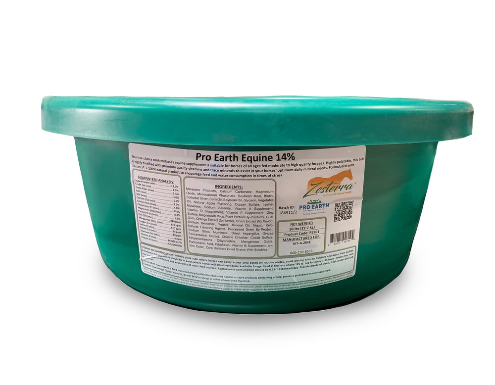 Zesterra Lick Tub w/ Garlic 125lb — NRS