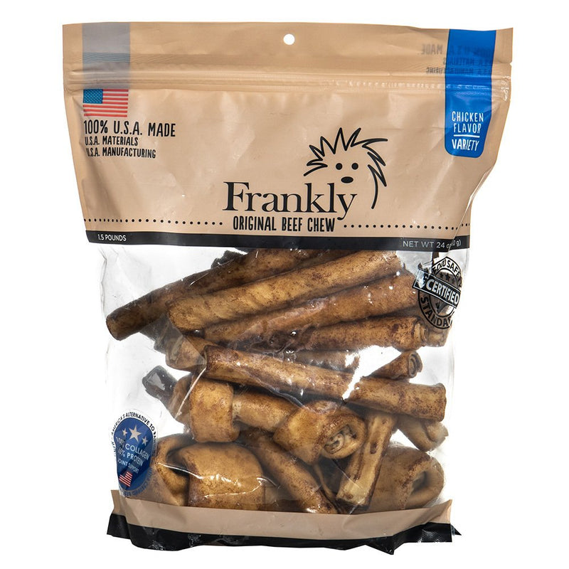 Variety Pack Chicken Flavored Beef Chews
