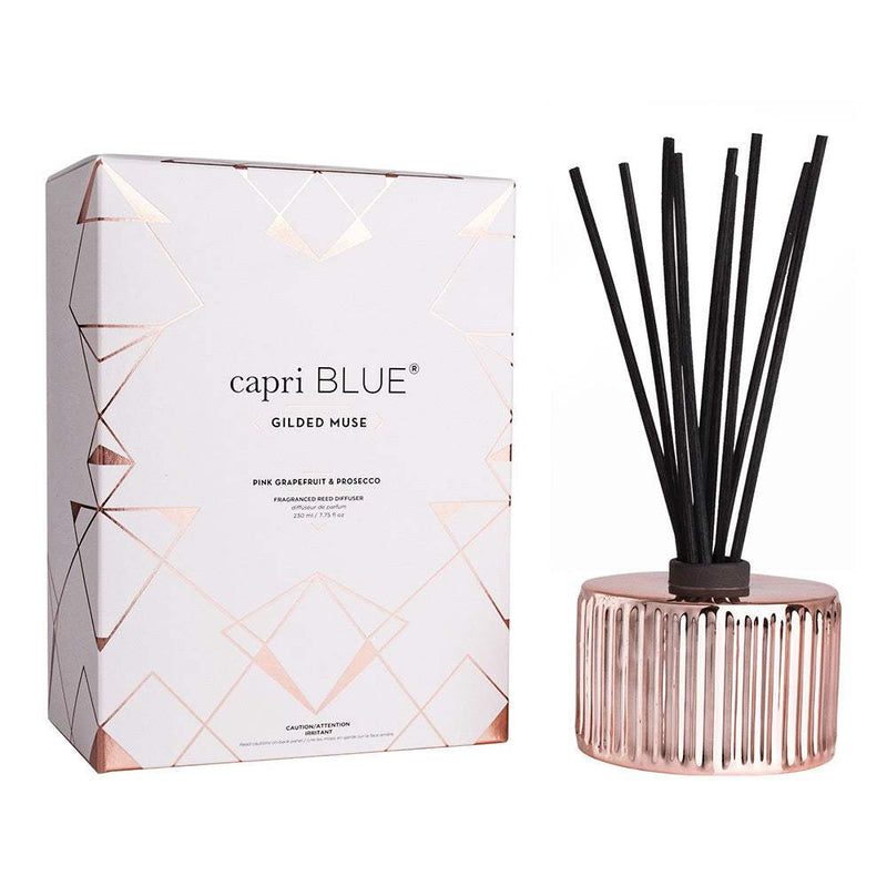 Pink Grapefruit & Prosecco Gilded Reed Diffuser