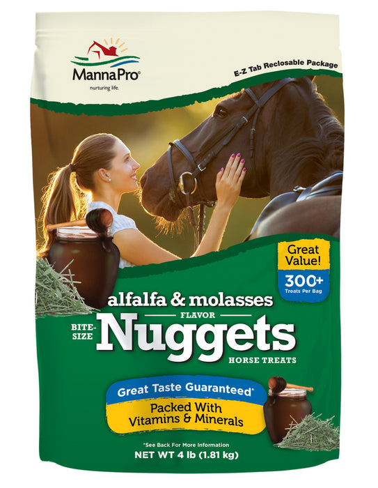 Bite Size Alfalfa/Molasses Nuggets 4lb