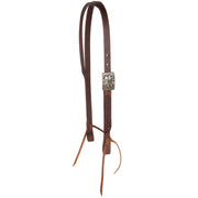 NRS Exclusive Silver Sleepy Sunflower Slit Ear Headstall