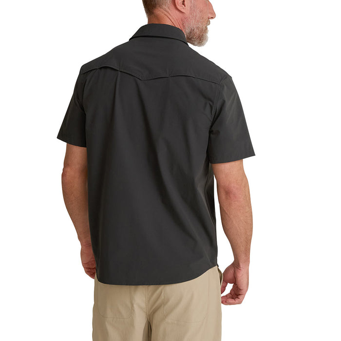 Howler Brothers Men's Emerger Tech Antique Black Short Sleeve Shirt
