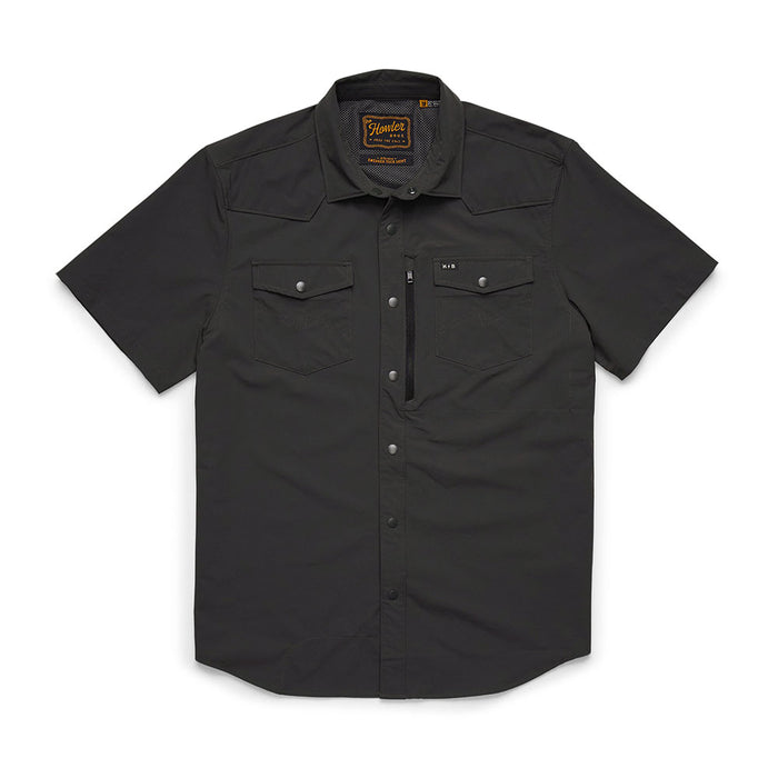 Howler Brothers Men's Emerger Tech Antique Black Short Sleeve Shirt
