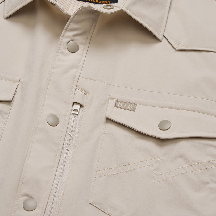 Howler Brothers Men's Emerger Tech Chalk Shirt