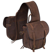 Soft Leather Trail Riding Saddle Bag